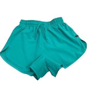 LSKD Vibrant Teal Women's Athletic Shorts